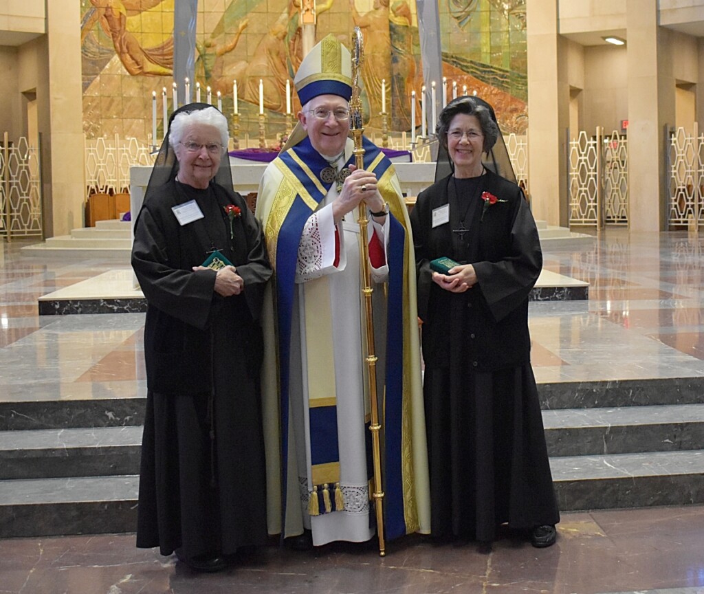 Mother Shaun Vergauwen, Archbishop Blair and Mother Miriam Seiferman